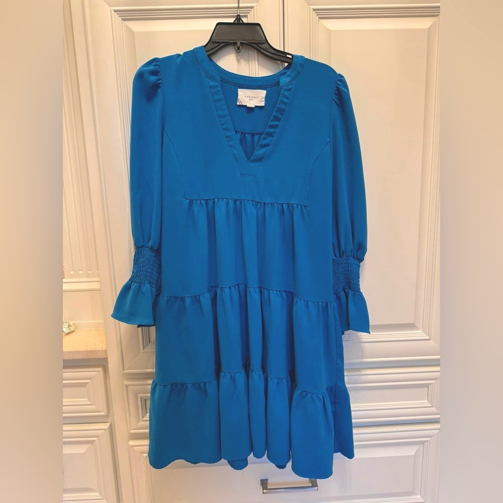 TUCKERNUCK - Pomander Place Kenzo Dress  - Small  - Blue